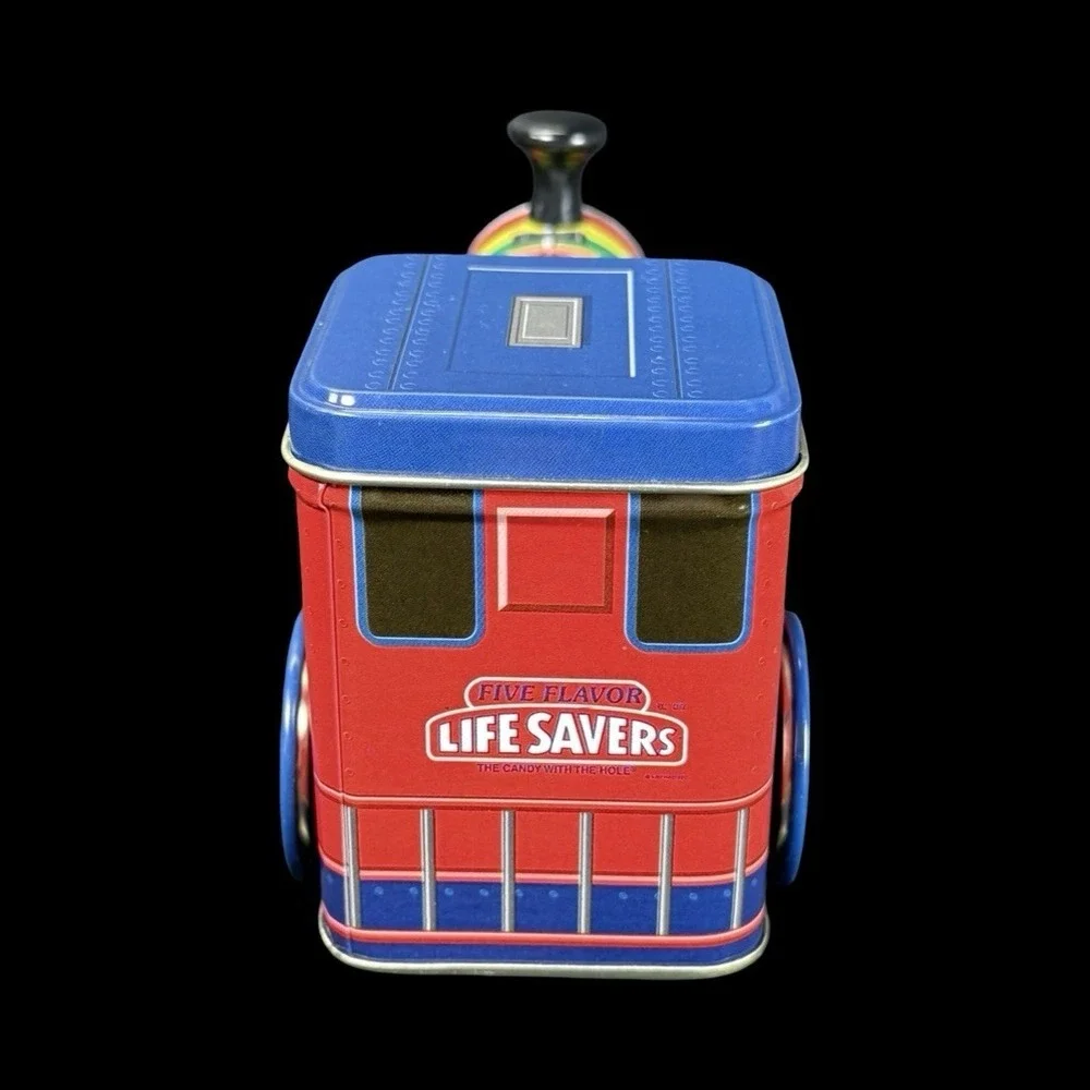 Vintage 1997 Life Savers Train Engine Candy Tin Nabisco‎ [Empty]